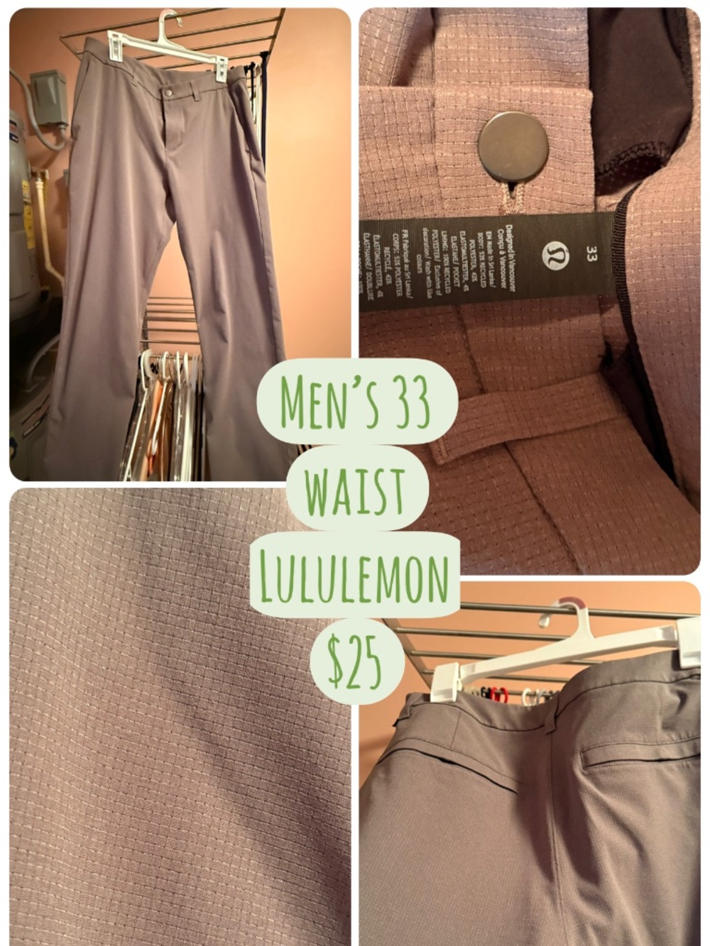 Men’s Lululemon pants